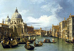 Canaletto, Le Grand Canal et l'Eglise de la Salute