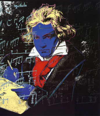 Andy Warhol, Beethoven, 1987