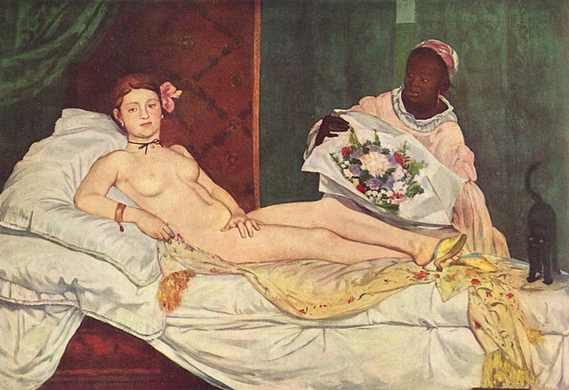 Edouard Manet, Olympia, Musée d'Orsay, Paris